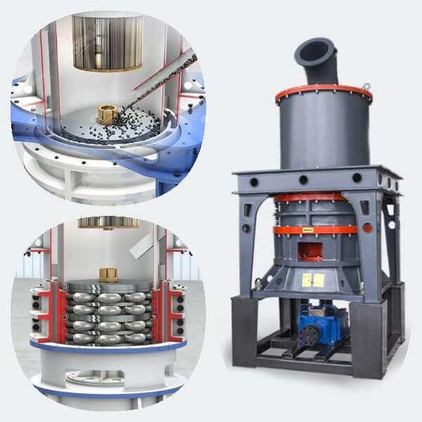 Talc powder grinding mill