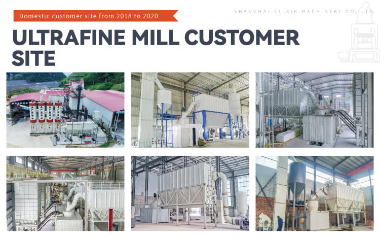 ultrafine powder grinding mill case