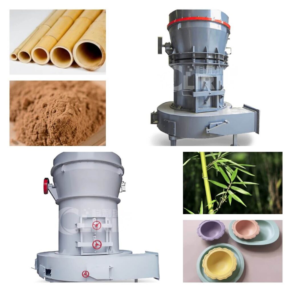 Bamboo powder High Pressure Suspension Grinding Mill